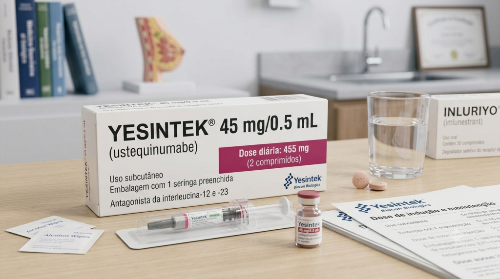 Yesintek (ustequinumabe)